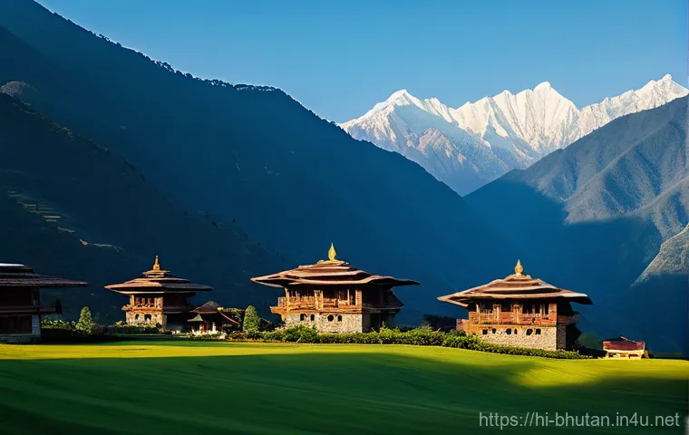 부탄의 새로운 호텔 리뷰 - **Prompt 1: Serene Himalayan Luxury Resort with Traditional Architecture**
    "A majestic luxury re...