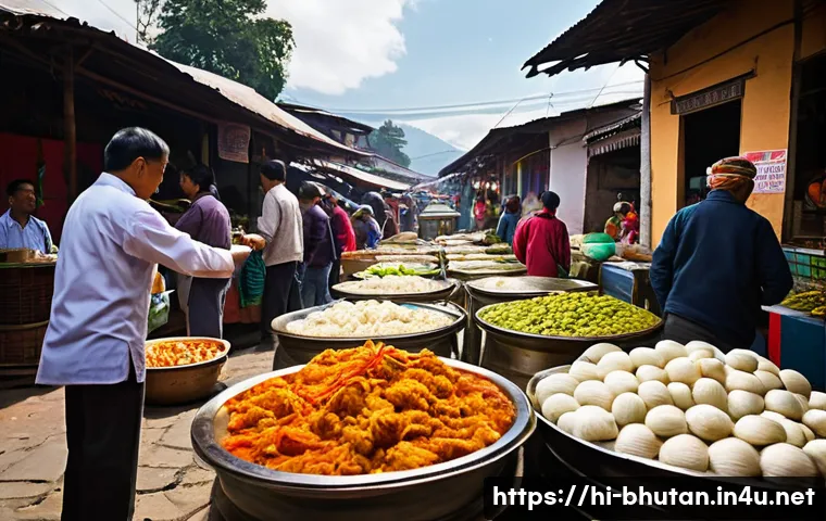 부탄 관광객을 위한 전통 음식 체험 프로그램 관련 이미지 1